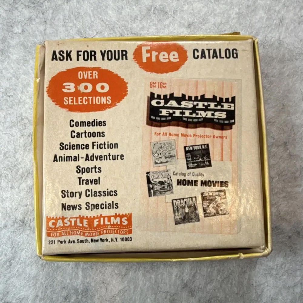 Castle Films  Super 8 Film Reel 
